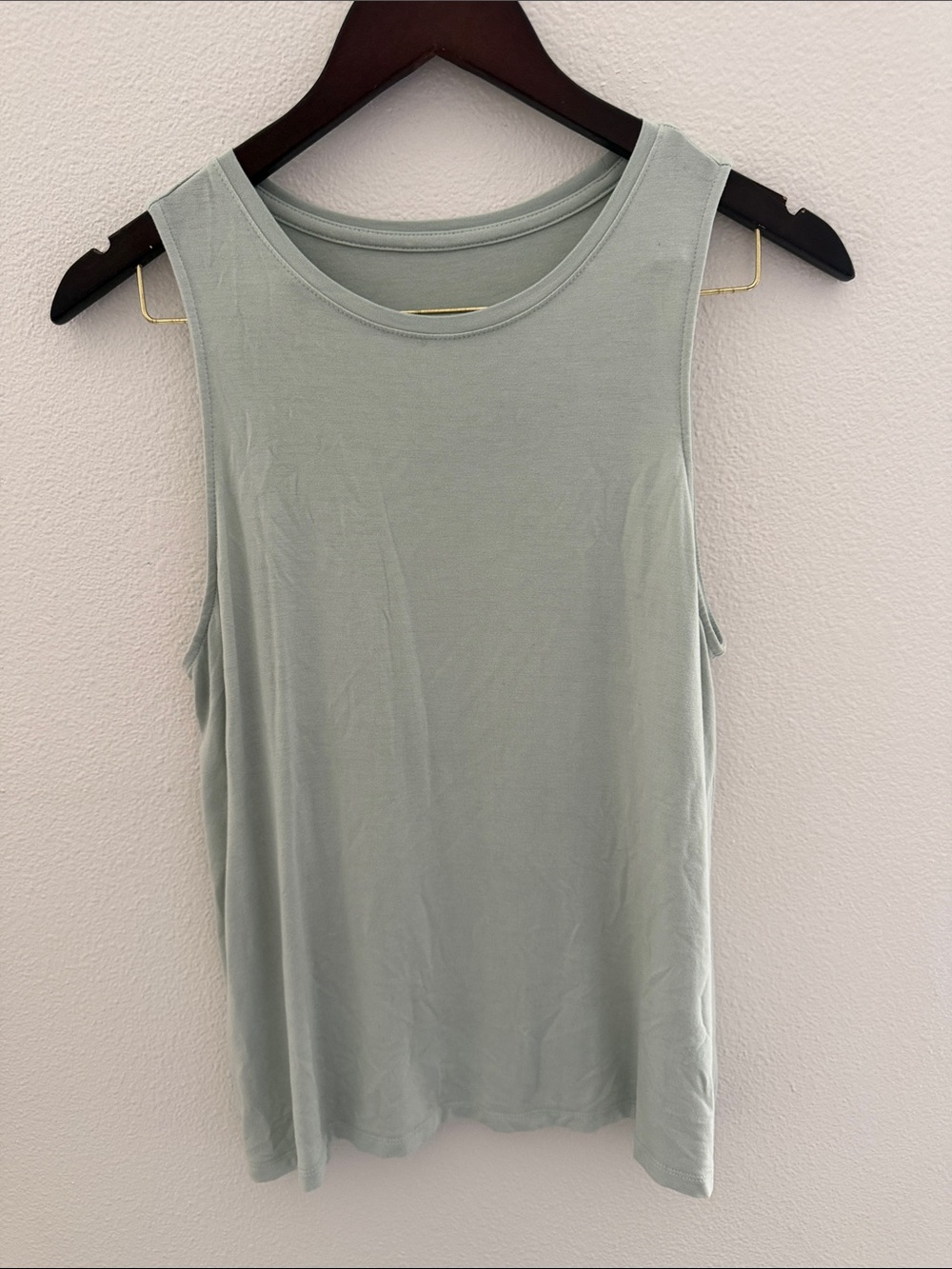 a new day Pale Sage Scoop Neck Tank Top